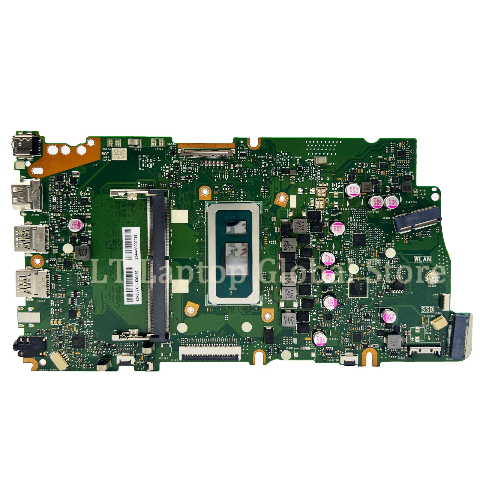 X1403ZA mainboard For ASUS X1503ZA X1402ZA X1502za X1602ZA X1603ZA laptop motherboard with CPU i3 i5 i7 12th 4G/8G RAM DDR5