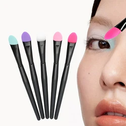 Soft Silicone Eyeshadow Brush Makeup Brush Professional Facial Cosmetic Tools For Women Lipstick Brush Lip Stick Applicator