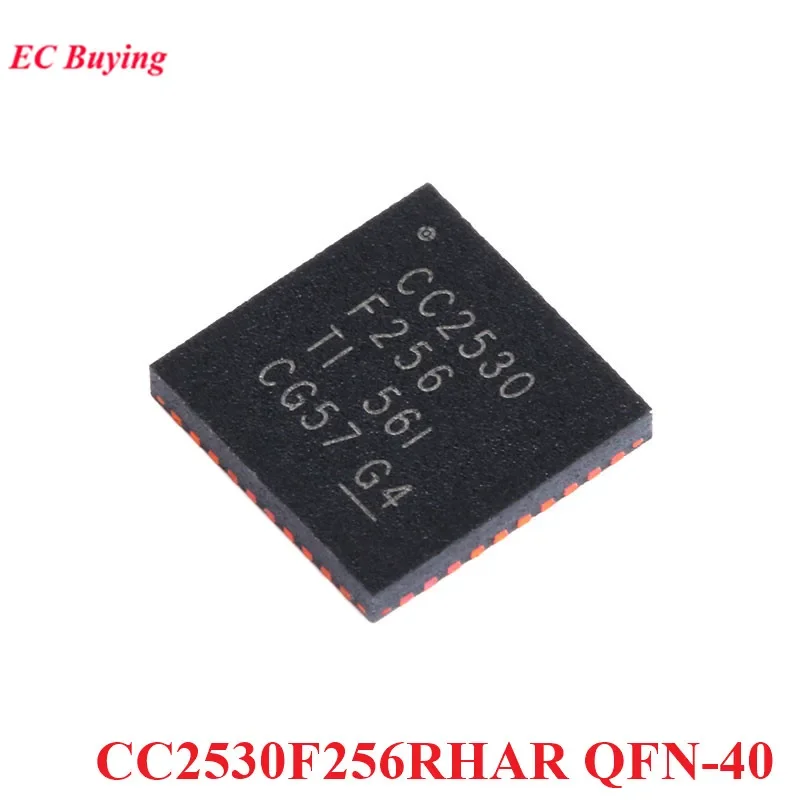 CC2530 CC2530F256RHAR QFN-40 CC2530F CC2530F256 QFN40 Wireless Serial Port Transceiver Chip IC New Original