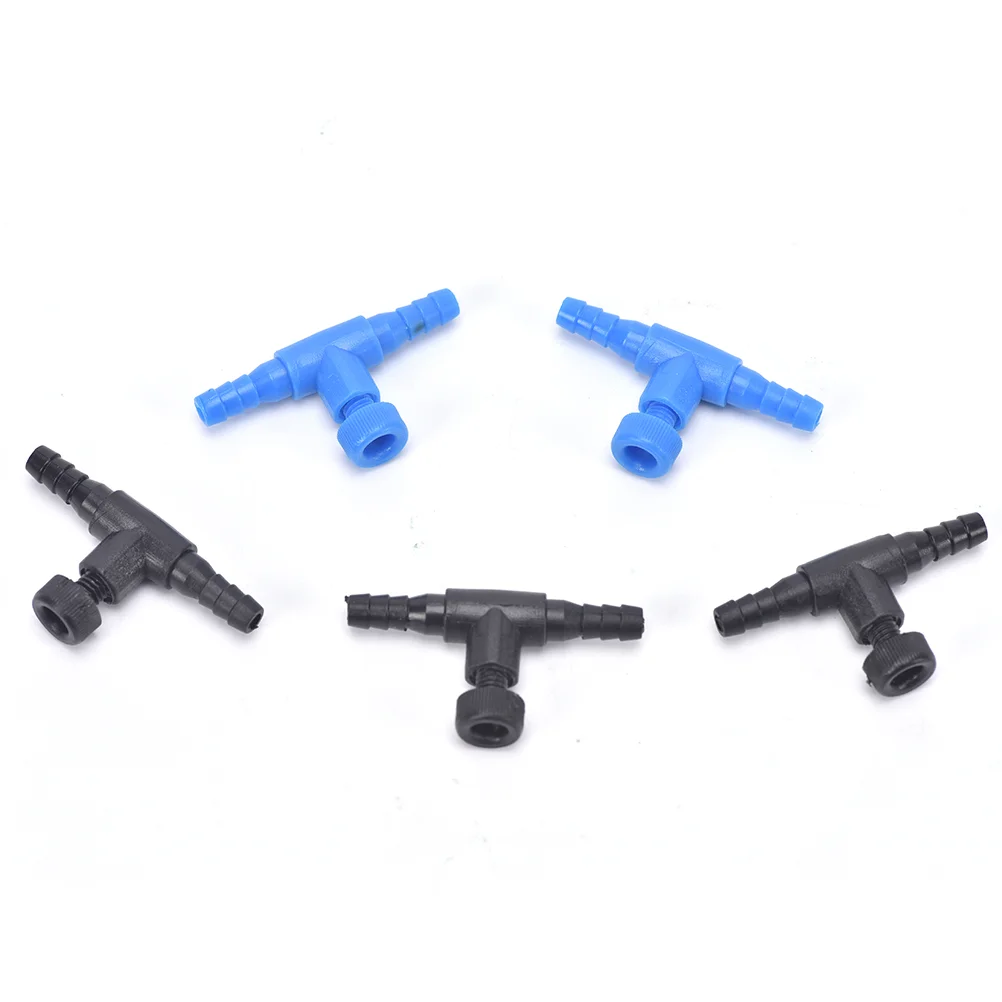 Aquarium Air Flow Control Valve Tap Fish Tank Air Regulator Hose Connector For 4/6mm Oxygen Tube Aquarium Accessories 200pcs/bag