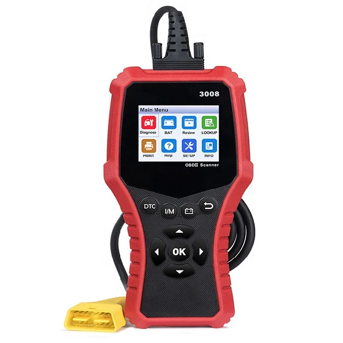 

Hot selling X431 OBD2 Scanner CR3008 Car Diagnostic Tool Check Engine Battery Auto OBDII Code Reader