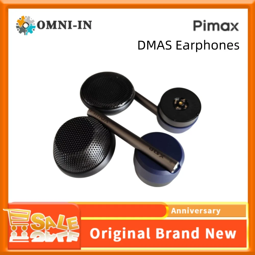 PIMAX DMAS Earphones It can be used on the Pimax 8KX/5K Super/Crystal,Crystal Light and Crystal Super.