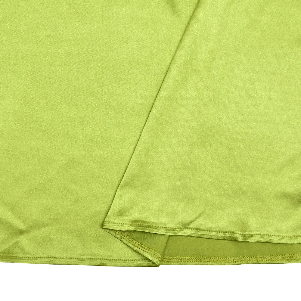 فستان بحزام طويل من الدانتيل الساتان امرأة مثير عميق الخامس الرقبة بلا أكمام فستان بدون ظهر المرأة الصلبة فساتين أنيقة الصيف الإناث الملابس