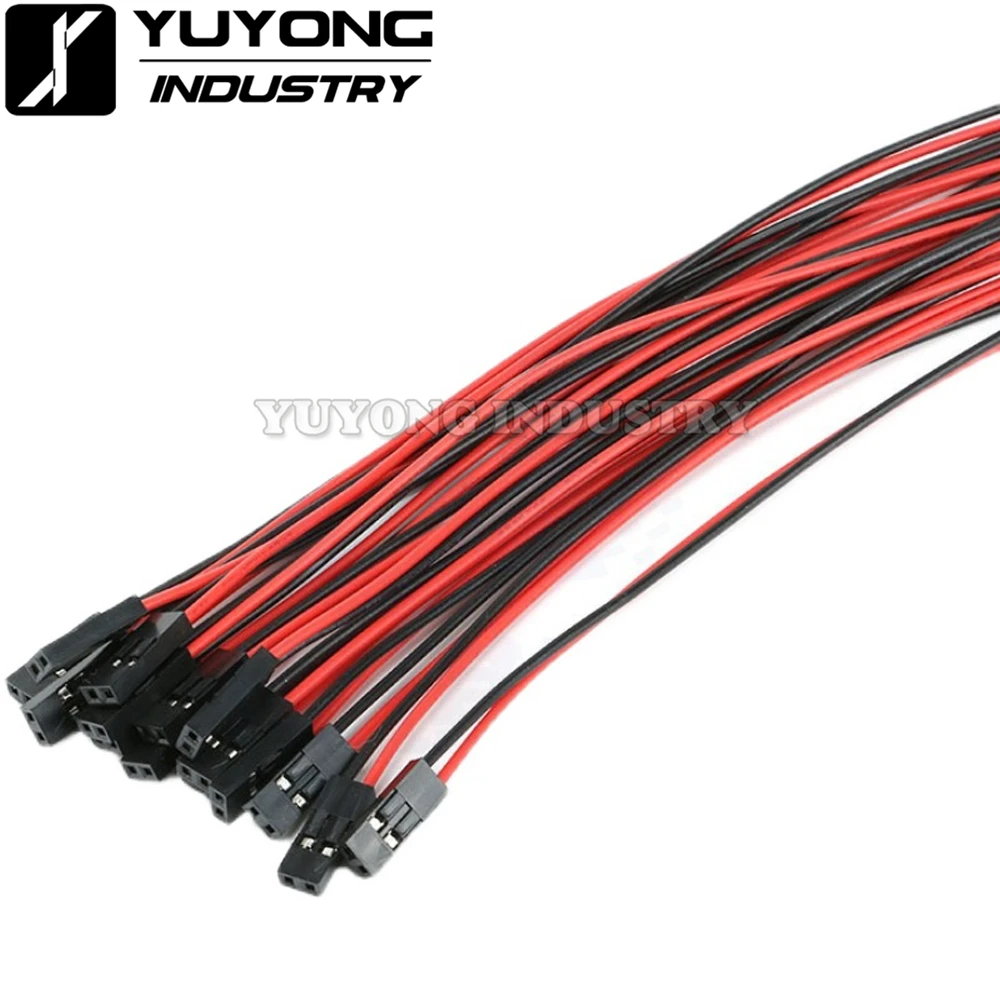 

10PCS 25CM Single head Dupont Line Dupont connector plug with cable jumper wire 2.54MM PIN 2P/3P/4P