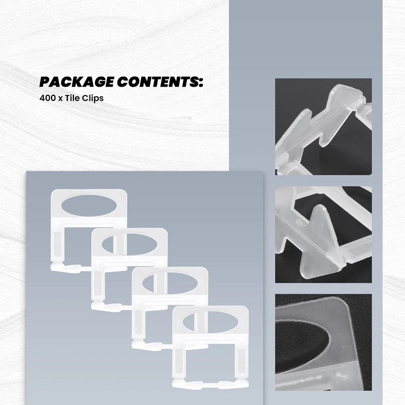 LICE-400 шт., зажимы для системы выравнивания плитки, 1,5 мм, проставки для выравнивания плитки «сделай сам», система выравнивания плитки для профессиональной керамической плитки