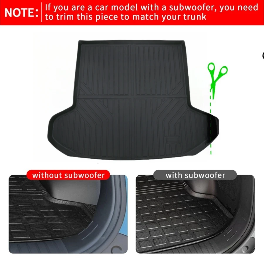 new Floor Mats for 2023 2024 2025 Kia Sportage Hybrid / Non-Hybrid All Weather Floor Liner & Trunk Cargo Mat Sportage Accessory