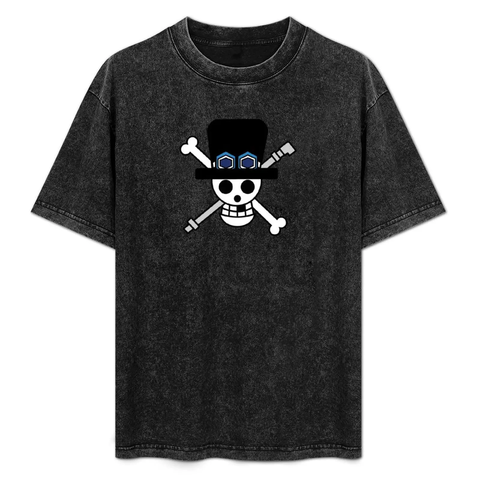 

Sabo Pirate Flag T-Shirt Sports Basic Short Sleeve T-Shirt