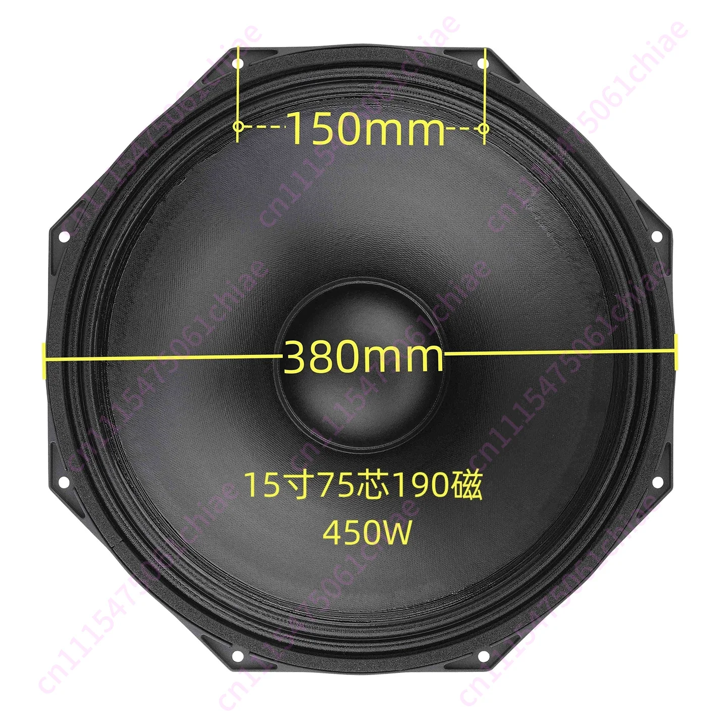15 Inch PS15-R2 Woofer Unit Lisu Stage Professional Full-Range Speaker 75 Core 190 Magnetic