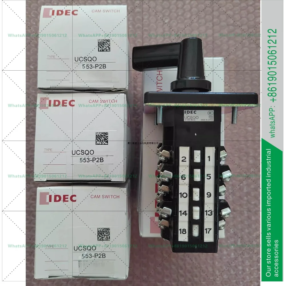 Push button cam switch UCSQO-553-P2B needs to determine the touchpoint circuit arrangement