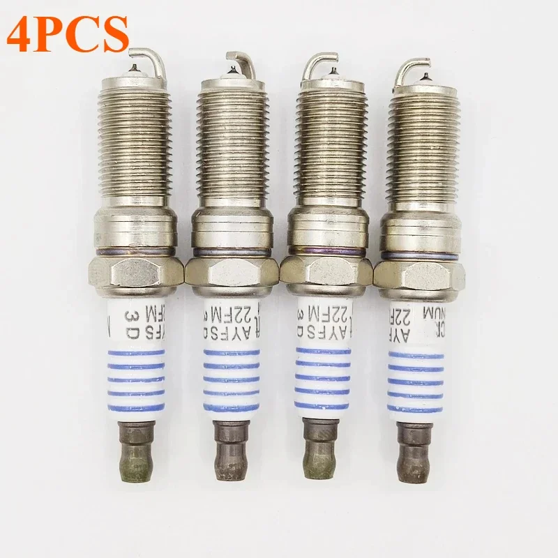 

4PCS GENUINE IRIDIUM SPARK PLUG FOR FORD FIESTA 1.5 - 1.6 / FORD FOCUS 2.0 YEAR 2012 - 2016 (AYFS22FM) SP-411 SP411