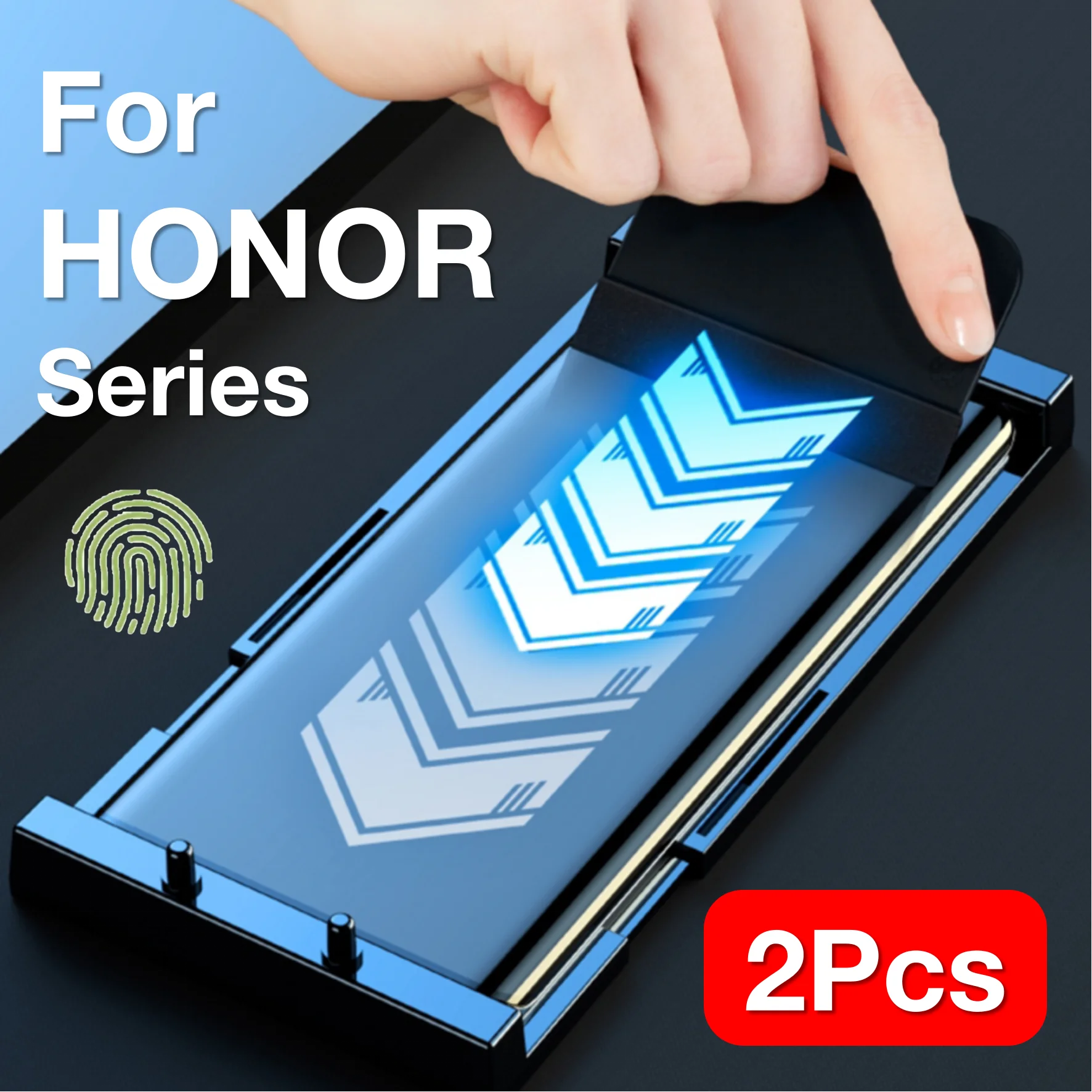 2Pcs For HONOR 200 100 90 80 70 60 50 PRO Magic 6 5 Pro 4 3 Screen Protector With Install Kit ,Not Tempered Glass