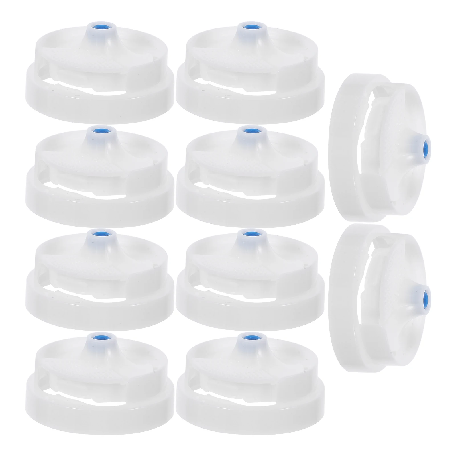 

10pcs Spray Can Valve Nozzle Sprayer Adaptor White Paint Aerosol Attachment for Cans Household Cleaning Gardening Beauty
