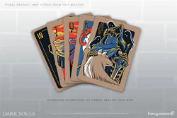 Game Dark Souls Cards Fangamer 56PCS Waterproof Texa Cards Plastic Durable Poker Magic Tricks Tool Multiplayer