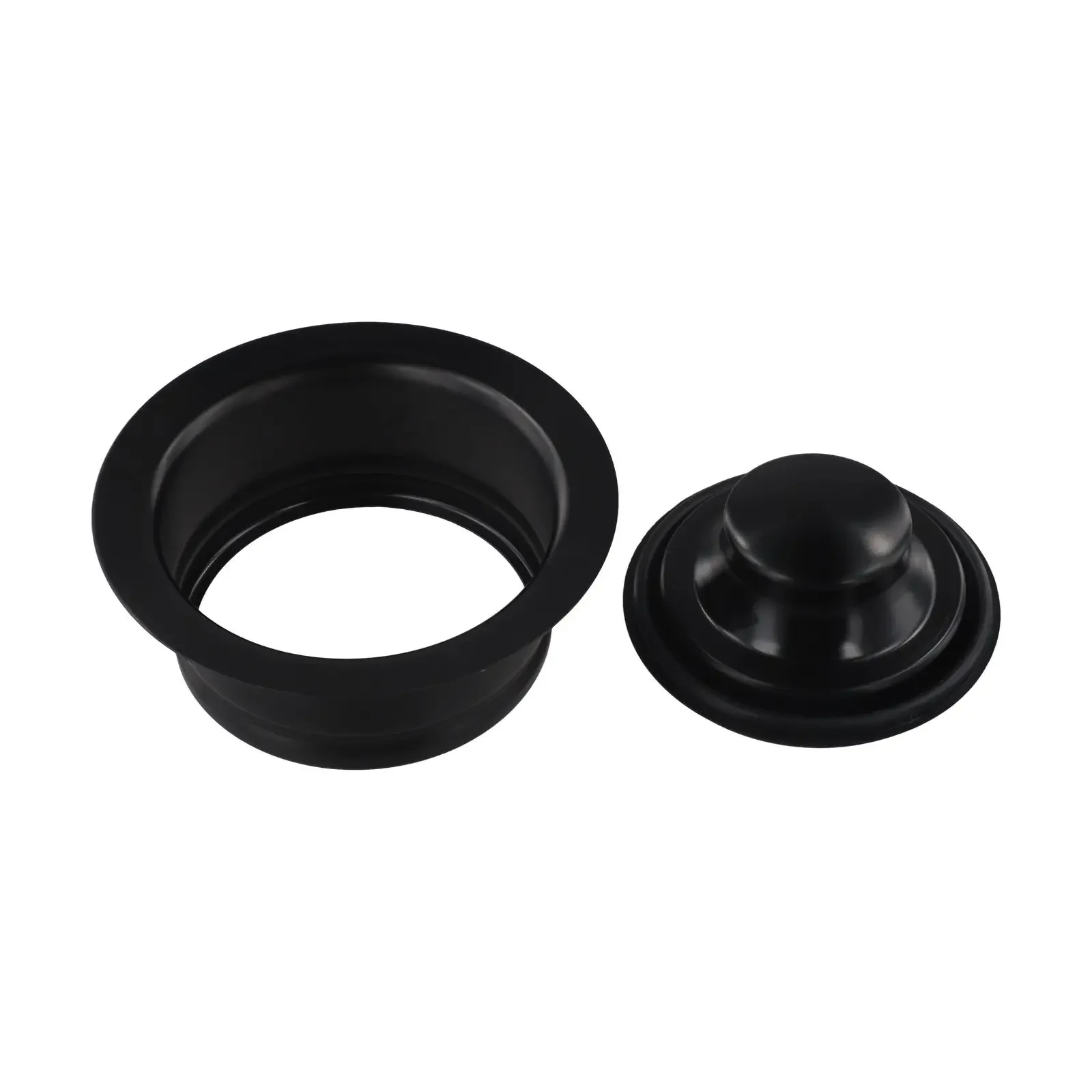 

For Home Improvement 114*42 Mm Kitchen Sink Cover Stainless Steel Sink Stopper Cleaning Part Garbage Disposal Flange
