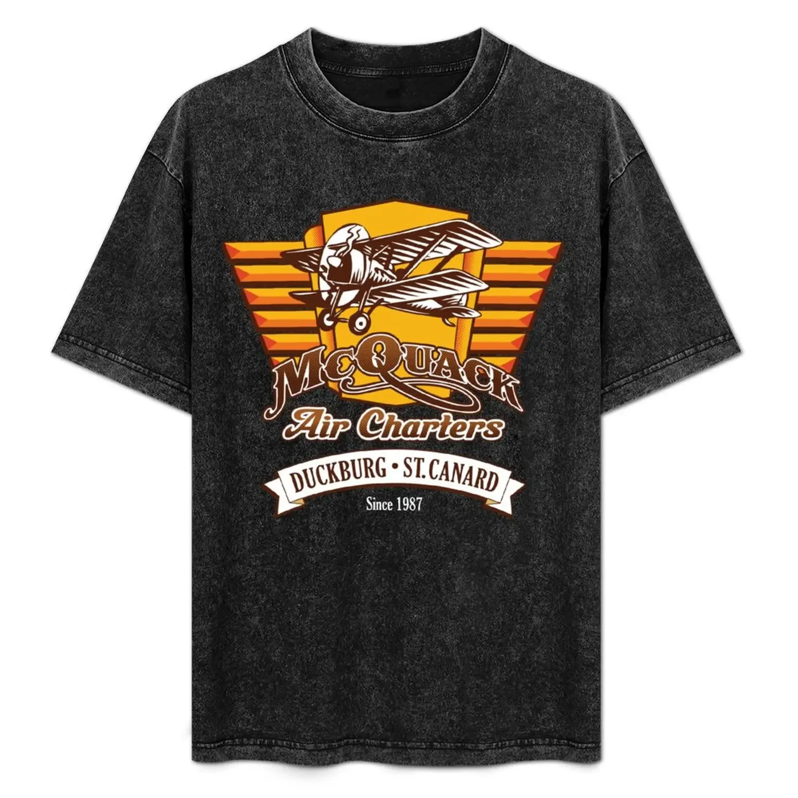 

McQuack Air Charters T-Shirt funny costumes cute tops anime t shirts heavy weight t shirts for men