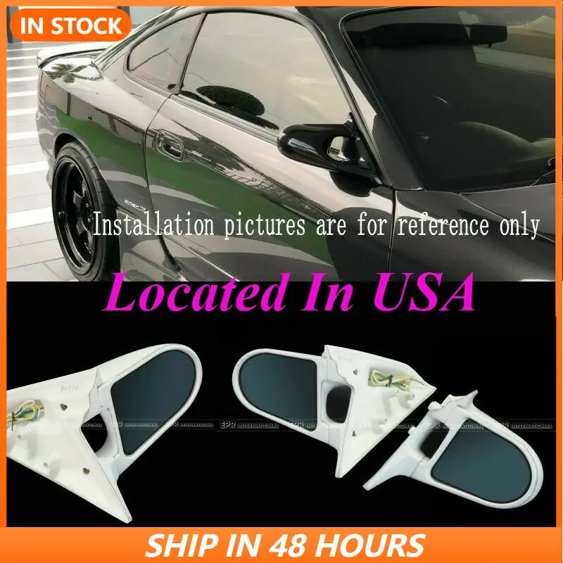 

For Nissan S15 Silvia RHD FRP Unpainted Aero Rearview Side Mirror Trim Rear View Bodykits 2pcs replacements