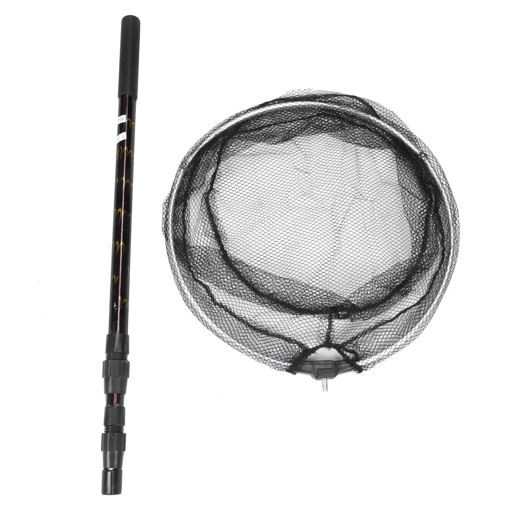 170cm Retractable Telescoping Aluminum Alloy Foldable Fishing Brail Landing Net Pole Tackle