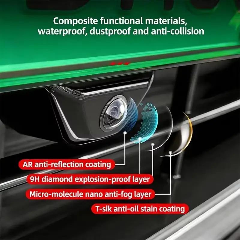 Rearview Camera Protective Cover For Cars 360° Reversing Camera Sand And Gravel Protection Rainproof Cover Exterior Accessories