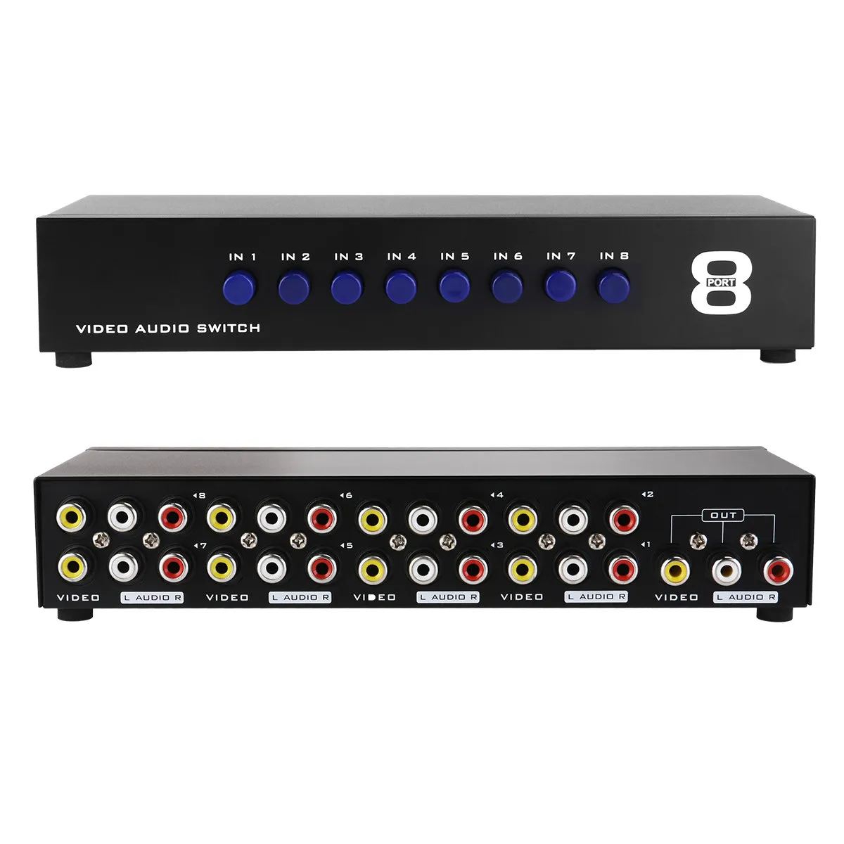 8 Port Av Box 8 Inp…