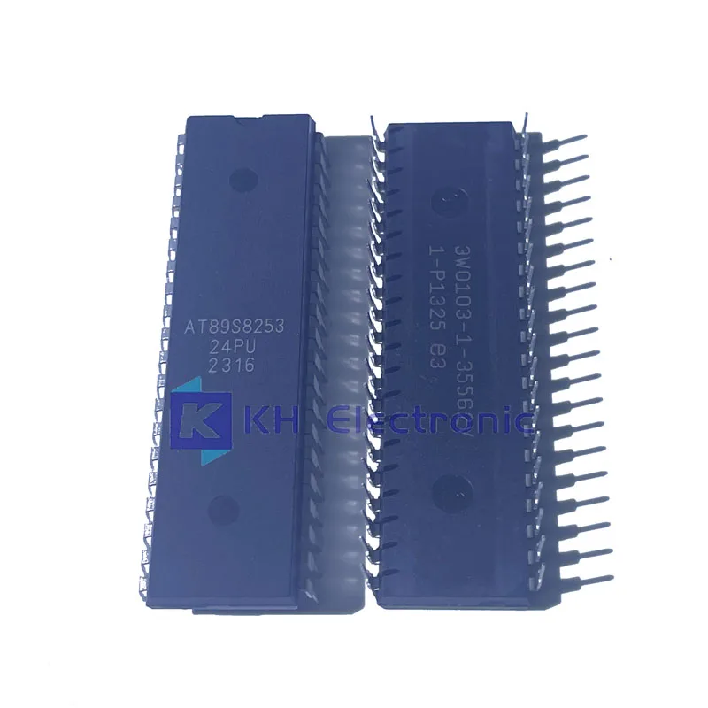 5-20PCS AT89S8253-24PU 40-PDIP Stock