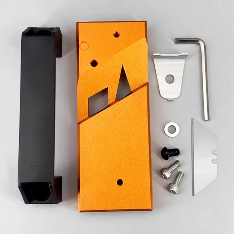 

Для бесшовных угловых соединений с лезвием из 10 предметов, профессиональный гипсокартон 45 ° Инструмент для конирования - алюминиевый нож для конирования с двойными пазами