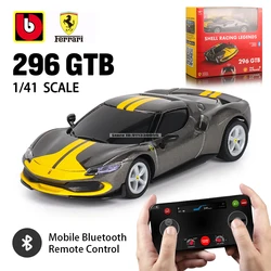 Bburago 1:41 Ferrari F1 SP3 488 GTE 330 296 GTB SF23 remote-controlled racing car Alloy die-casting car model toy gift