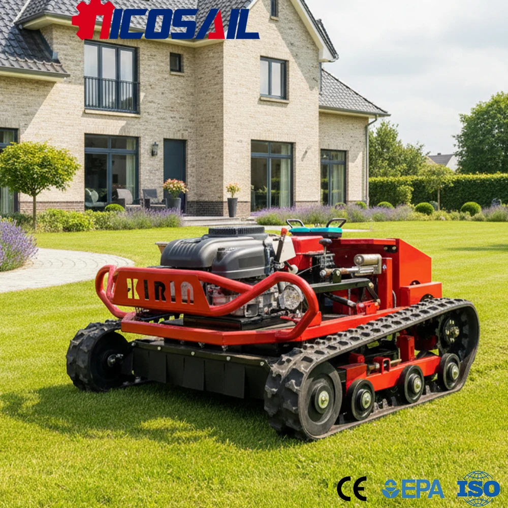 

Custom 500mm RC Lawn Mower Euro 5 CE Remote Grass Cutter for Steep Slope, Farm and Garden Maintenance