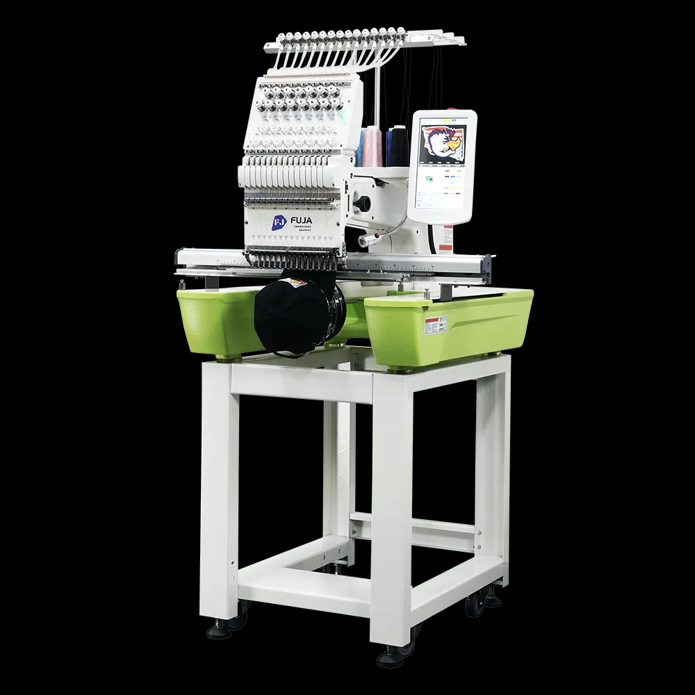 Fuja Single Head Computerized Embroidery Sewing Machine Industrial