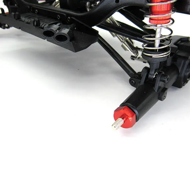 Adaptador sextavado do cubo da roda do combinador de 12mm para mn86k mn86ks mn86 mn86s mn g500 1/12 rc acessórios das peças da atualização do carro, vermelho