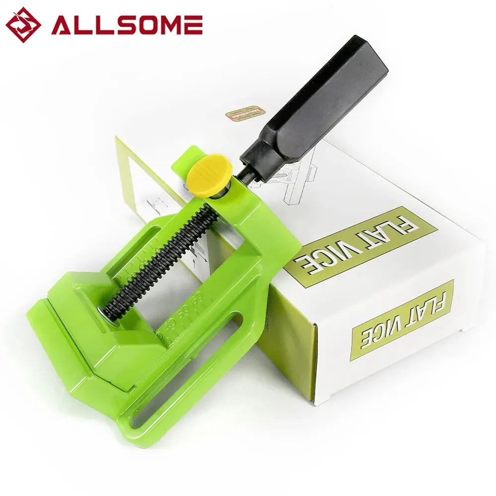 Abrazaderas para máquina perforadora de tornillo de banco de prensa de taladro de aluminio Allsome BG-6257