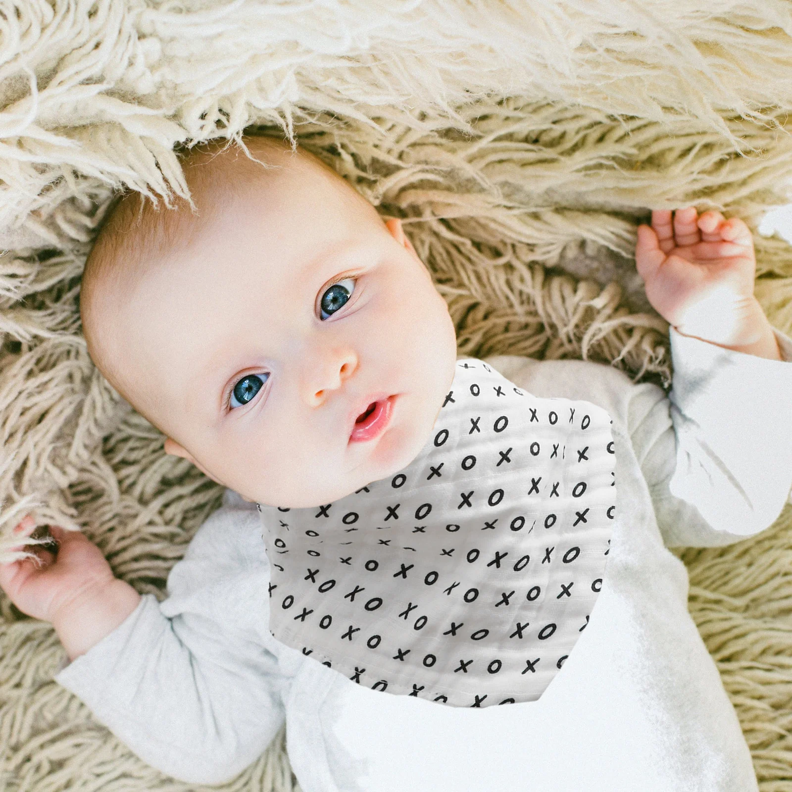 

2Pcs Baby Bibs Durable Cotton Drool Towels Infant Saliva Towels Soft Breathable Burp Cloths Baby Bibs Cotton Burp Cloth