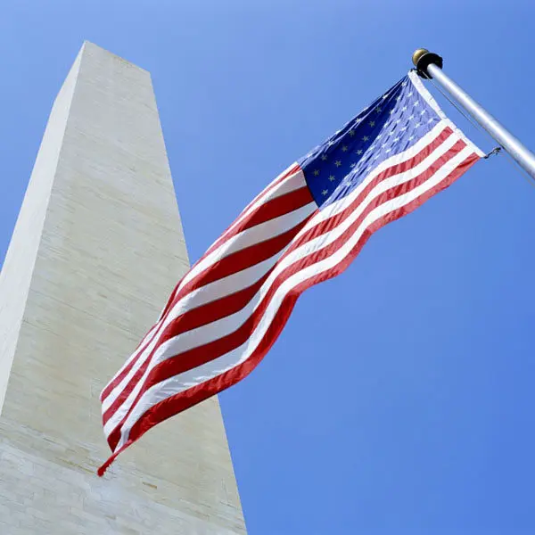 3Ft X 5Ft Premium Weatherproof Polyester Us Flag American Flag Patriotic Outdoor Decor Thirteen Stripes Mildew