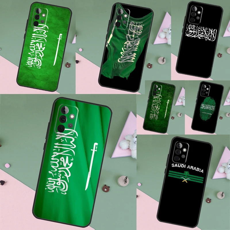 Saudi Arabia Flag Funda Phone Case For Samsung Galaxy A34 A14 A54 A24 A52 A32 A22 A12 A51 A71 A53 A33 A23 A13