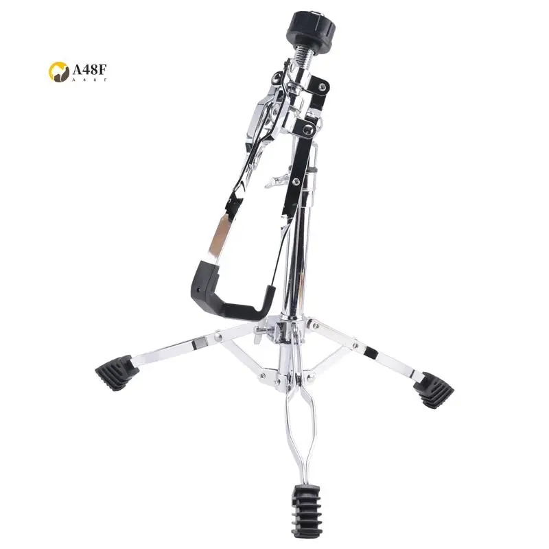 

A48F-Snare Drum Stand,Concert Snare Drum Stands Adjustable Snare Stand Double Braced For 8Inch-14Inch Drums,Steel Tongue Drum