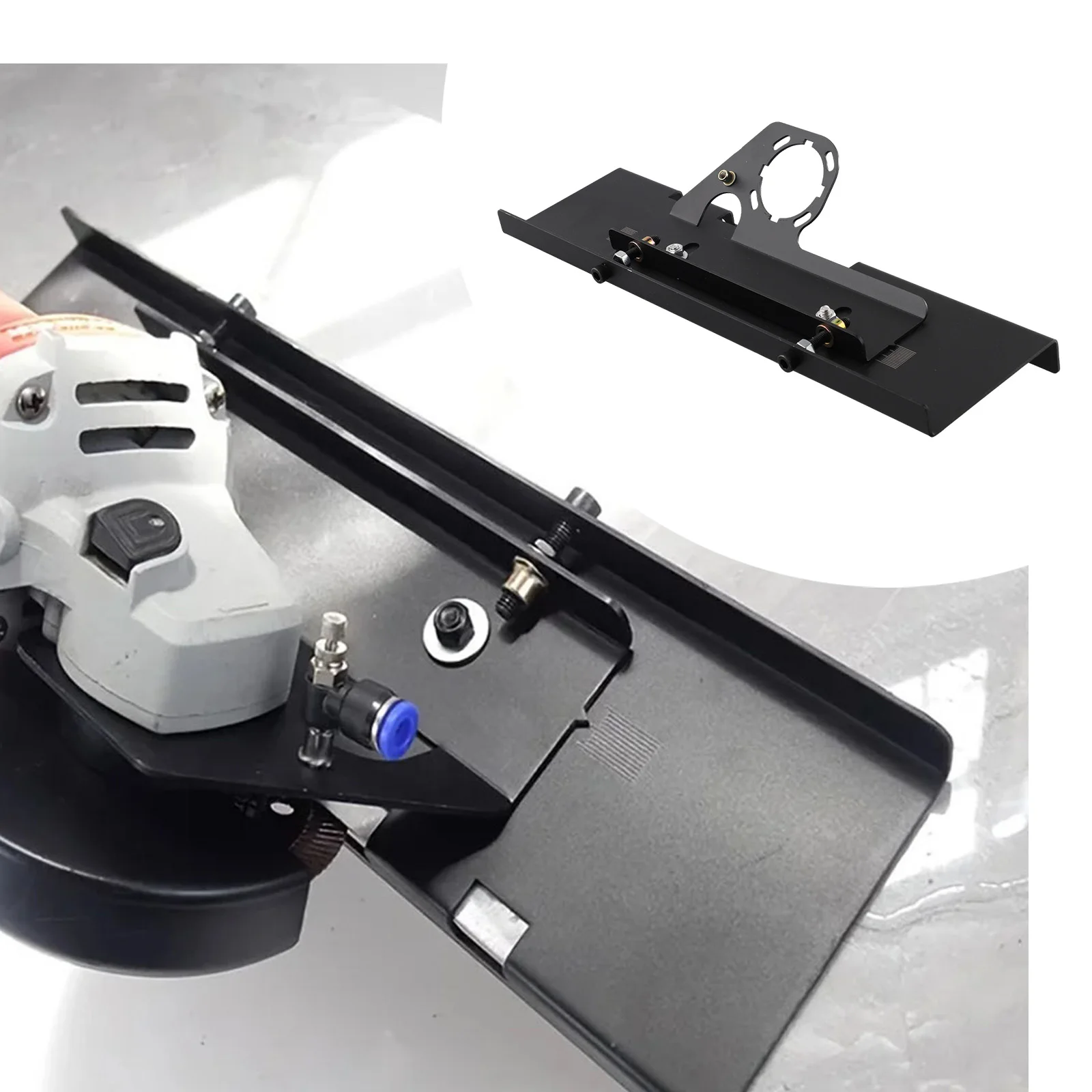 Metal 45 Degree Angle Cutting Tool Chamfer Bracket For 100mm Type Angle Grinder Stone Tiling Building Construction Accessories