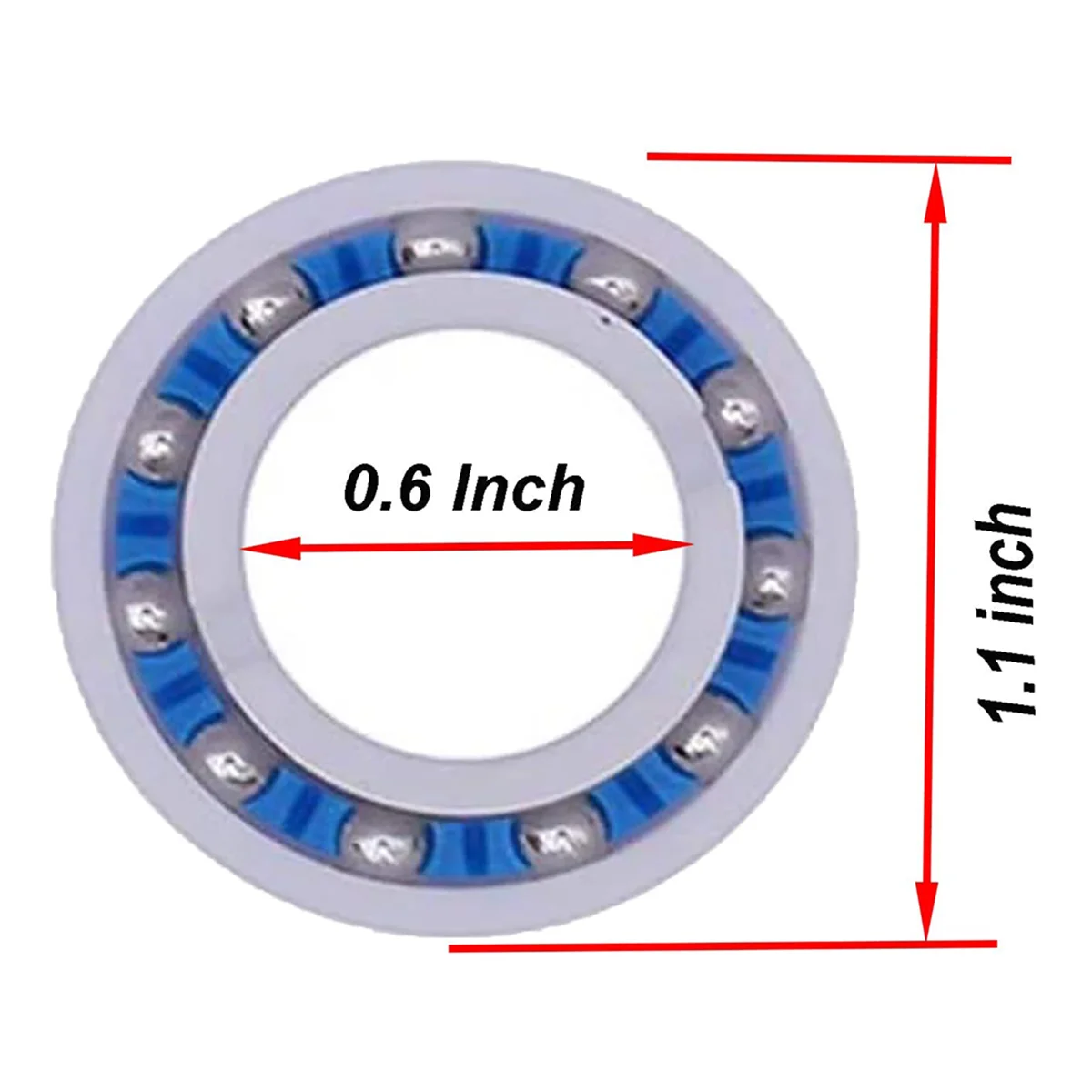 Rolamentos de rolos de montagem do eixo de transmissão para Zodiac R 0525100   R R 0527000   Acessórios para limpeza de piscinas MX6 MX8