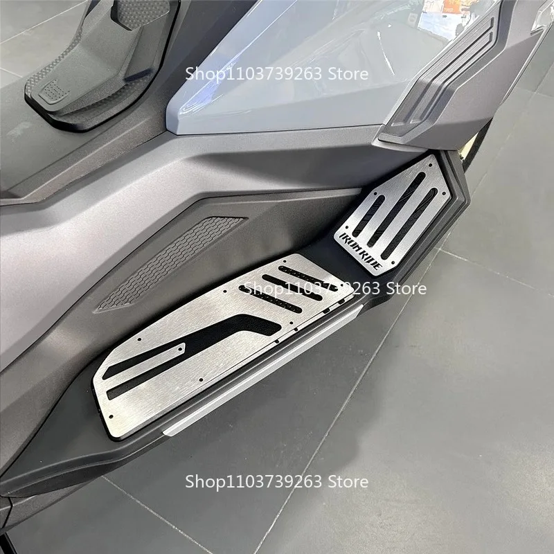 Suitable for Sanyang Husky 300 Foot Pedal HUSKY ADV300 Stainless Steel Decorative Foot Mat