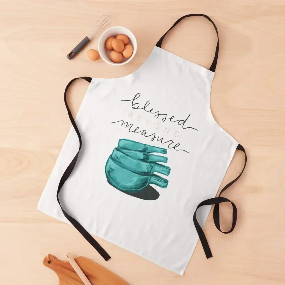 Blessed Beyond Measure Apron restaurant accessories men Nursing Apron