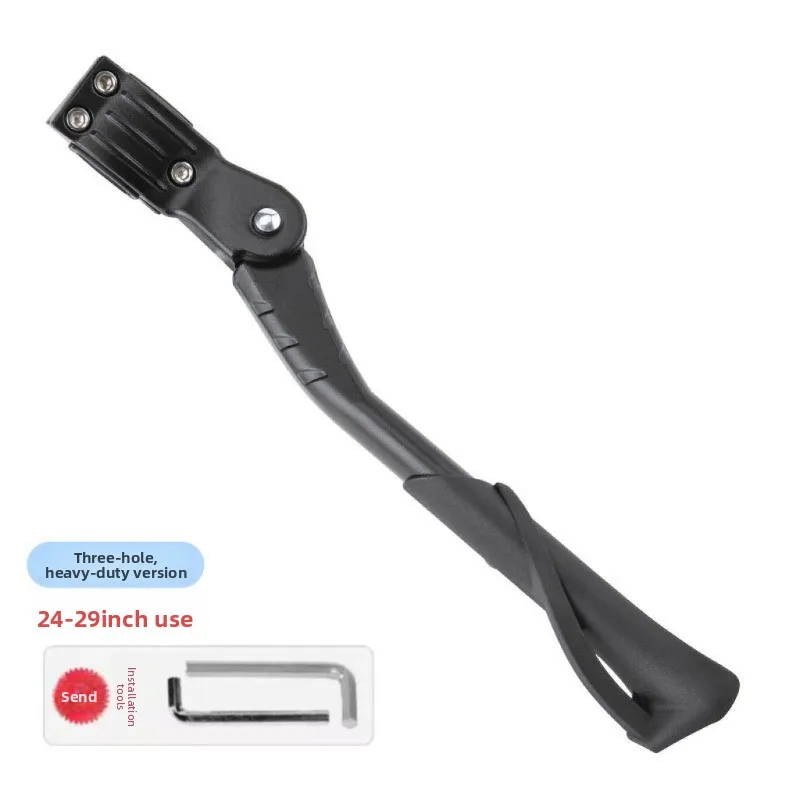 قضيب دعم الدراجة الجبلية، حامل إطار دراجة سميك ومقوى ومضاد للانزلاق لعشاق ركوب الدراجات الجبلية