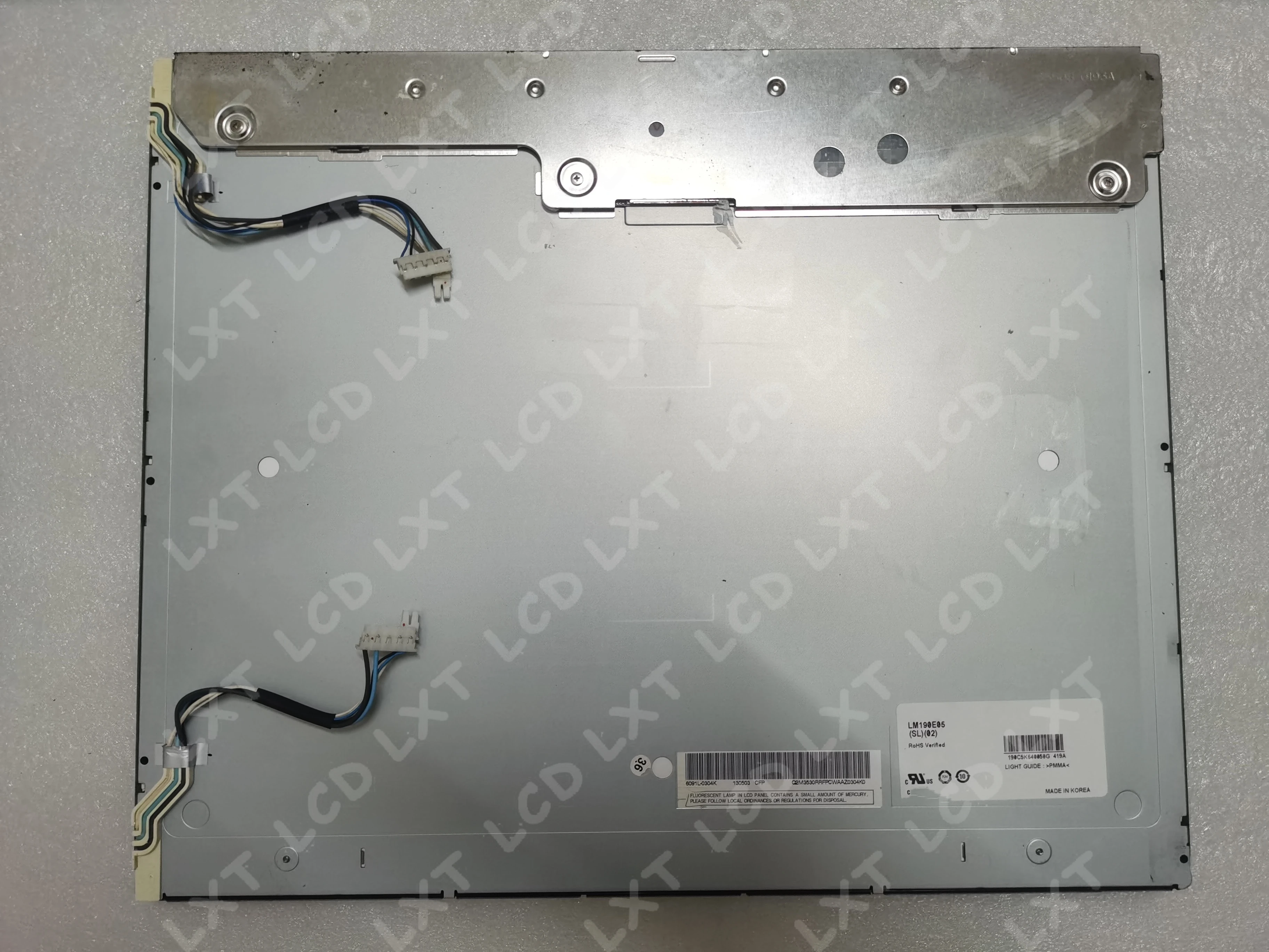 

LCD Screen Display Panel for Original LM190E05-SL02 19 Inch Industrial Screen Tested in Stock LM190E05(SL)(02) LM190E05-SL03 LM