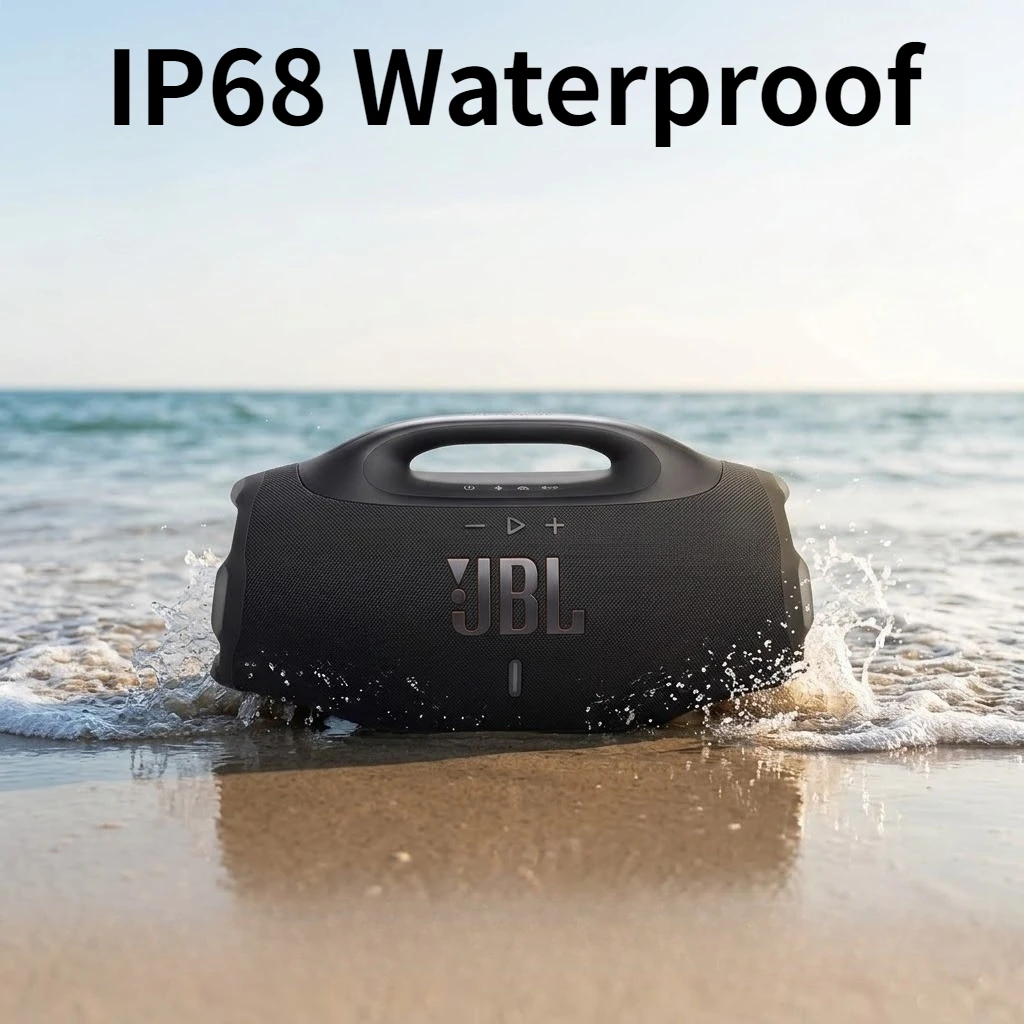 JBL Boombox 4 Portable Bluetooth Speaker Wireless IP68 Waterproof Dustproof Deep Bass Powerful Sound Outdoor Camping Pool Party