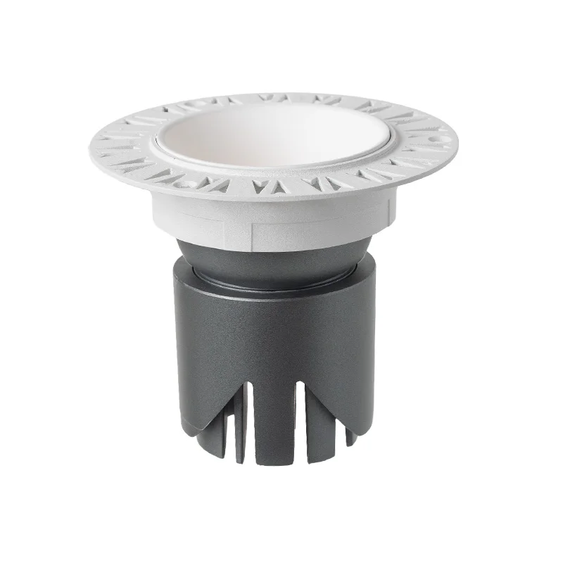 Aisilan LED Recessed trimless Downlight COB Chip CRI97 Frameless Spot Lamp Minimalist Easy Installation for Living Room Bedroom