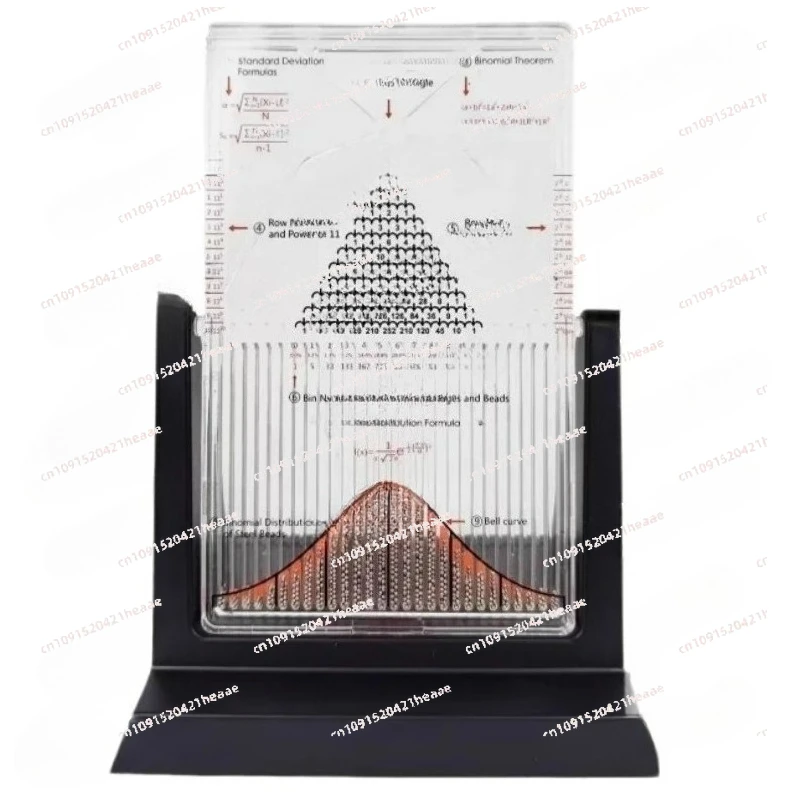 Suitable for decompression mathematics probability enthusiast gift， normal distribution model scientific desktop ornament,