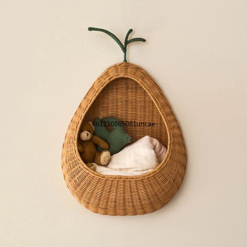 Hand Woven Sydney Basket Wall Hanging Organizer For Snack Sundries Home Decor