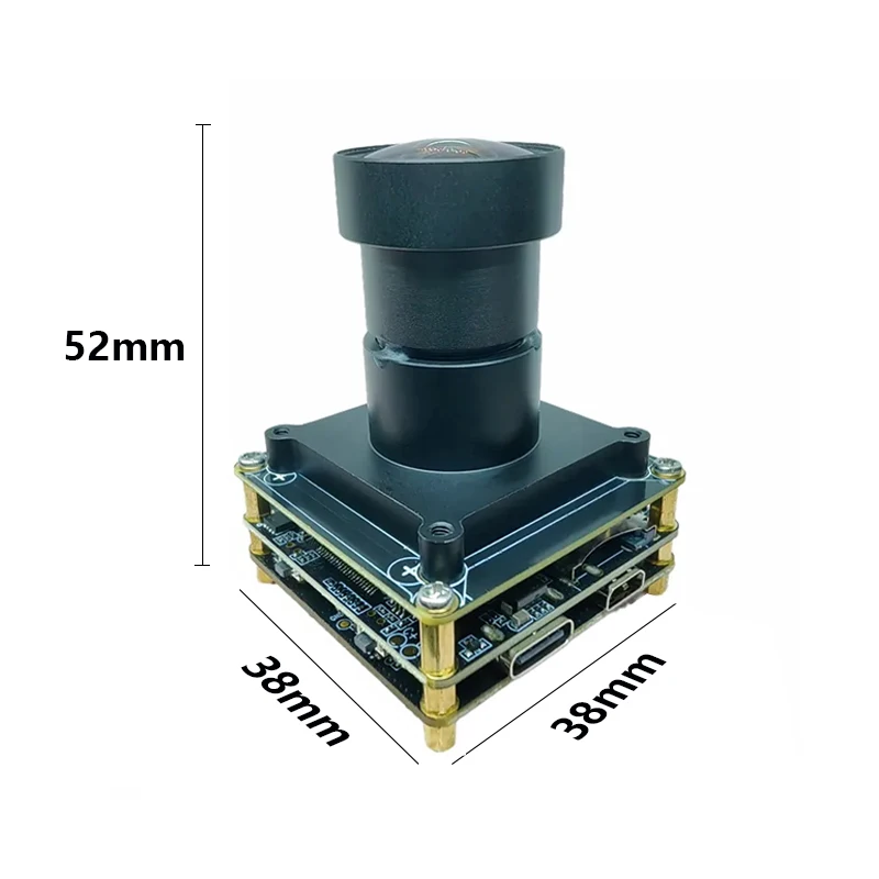 Customized 1 Inch IMX283 Sensor 4K 30FPS Wireless Wifi Micro Camera Module with 20MP 5200x3900 Resolution USB2.0 Interface