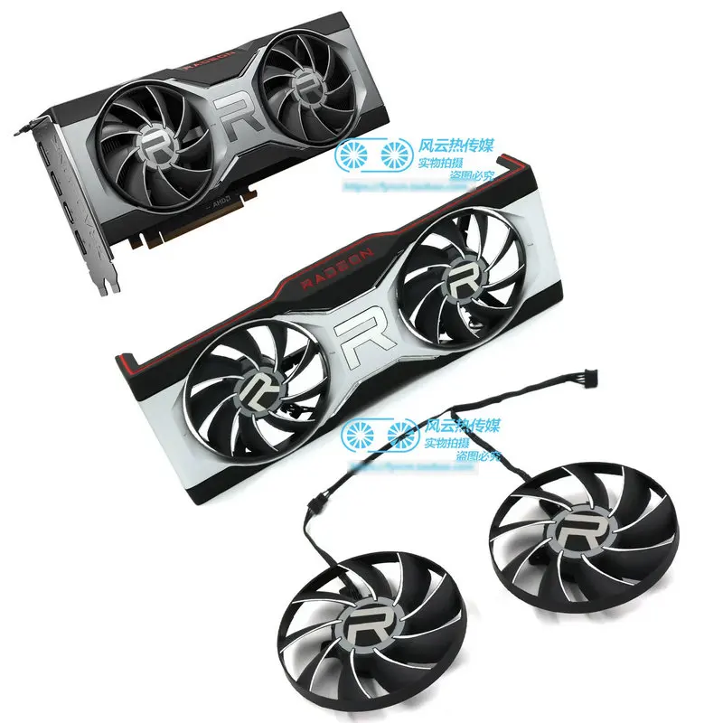 

Новые охлаждающие вентиляторы с рамкой для видеокарты RADEON RX6700XT FE