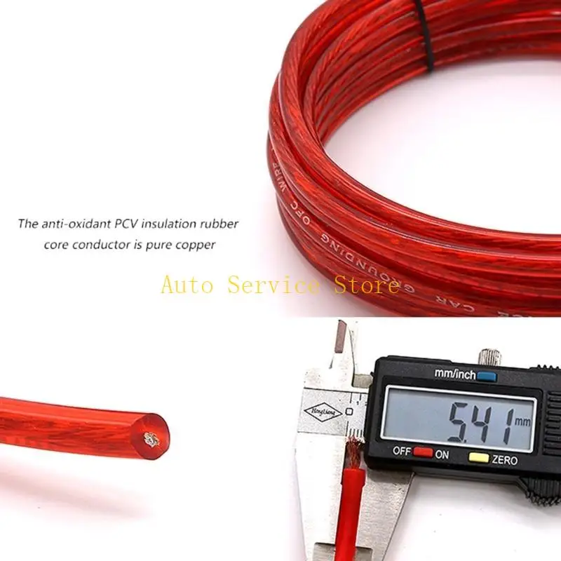 462A Power Cable Subwoofer Speaker Car Power Wire Amplifier Installation