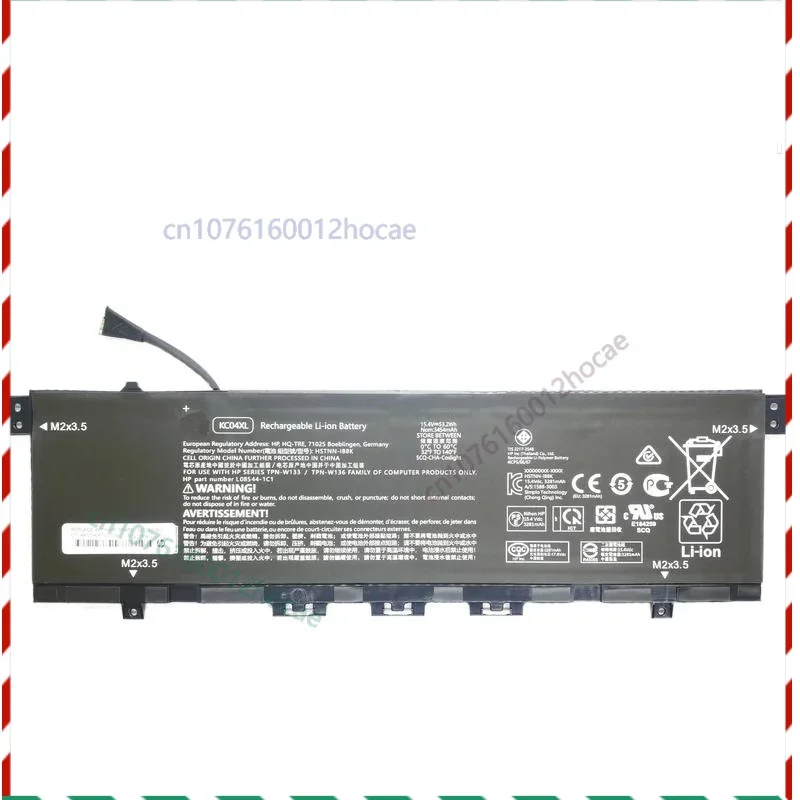 

Оригинальный аккумулятор для ноутбука KC04XL KCO4XL HSTNN-DB8P L08544-2B1 для кабриолета HP ENVY x360 13 13-ah0001la 13-ah0002nj
