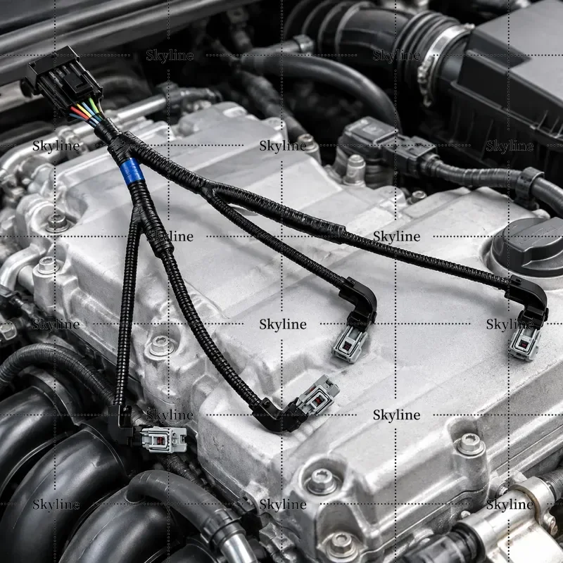 Fuel Injector Washer Wiring For Hyundai Terracan 2.9L J3 Diesel Fuel Injector Harness Plug 33810-4X600 338104X600 K33810