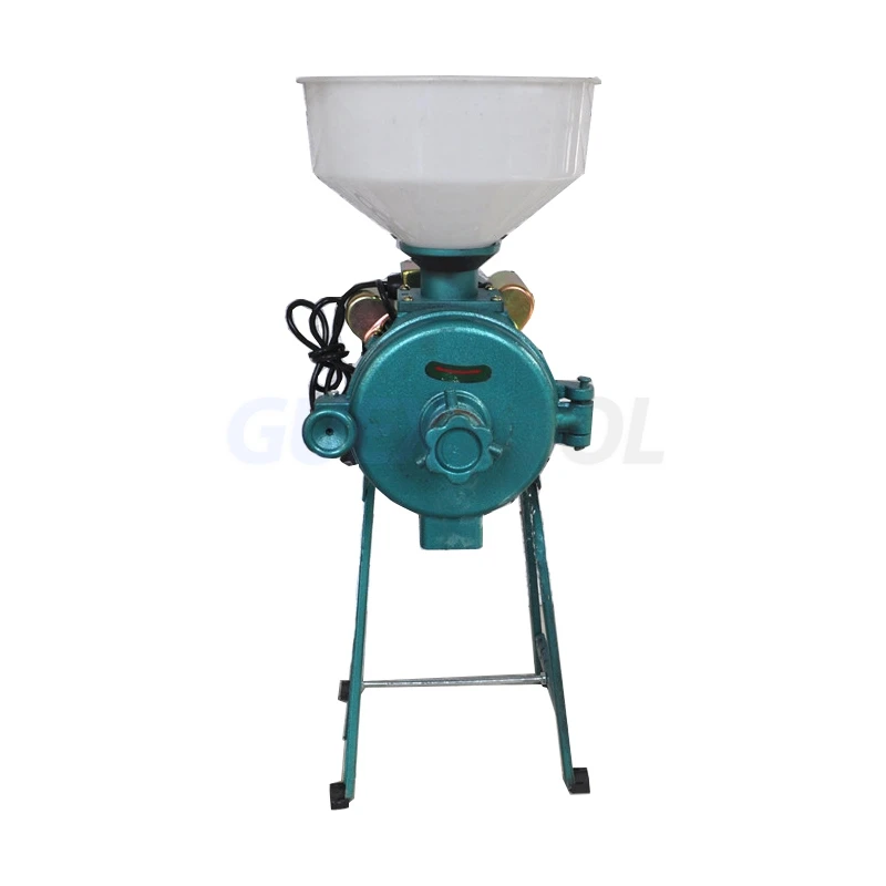 150 Universal Grain Crusher 220V Electric Wet and Dry Refining Machine Grain Grinder Electric Feed Mill Wet Dry Cereals Grinder